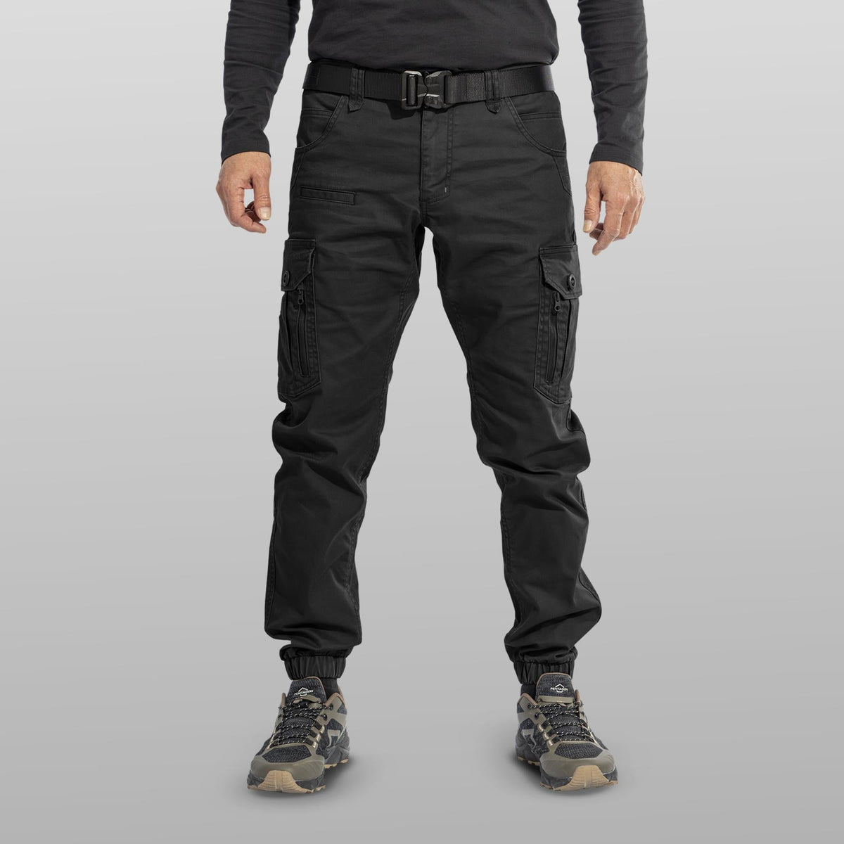 Pentagon Invictus pantaloni, negri