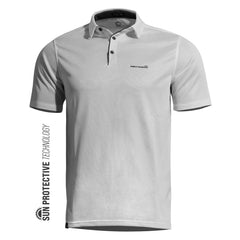 Pentagon Vanquish tricou polo, alb