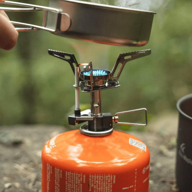 Fire Maple Torch arzător pe gaz pliabil, din oțel inoxidabil