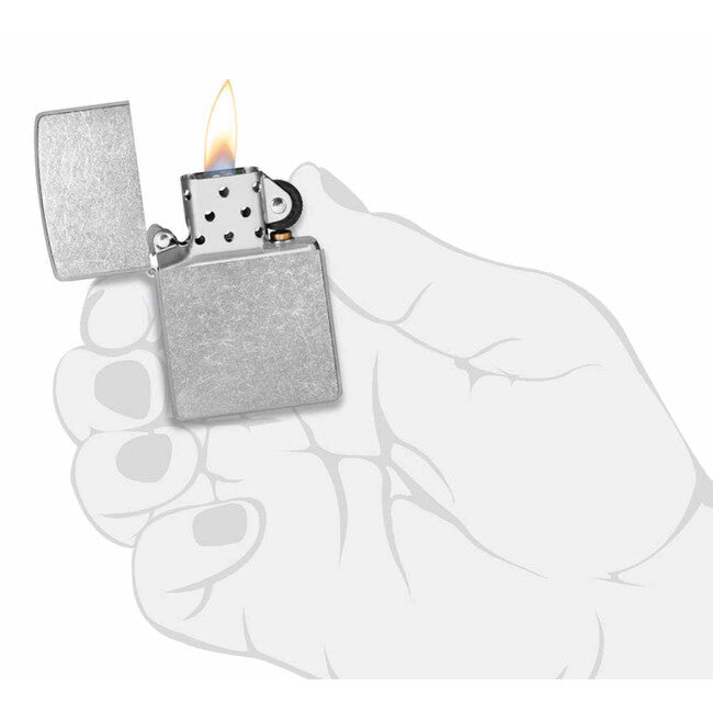 Zippo brichetă benzinică street chrome