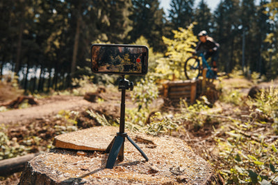 Fidlock Tripod suport pentru smartphone 2în1, negru