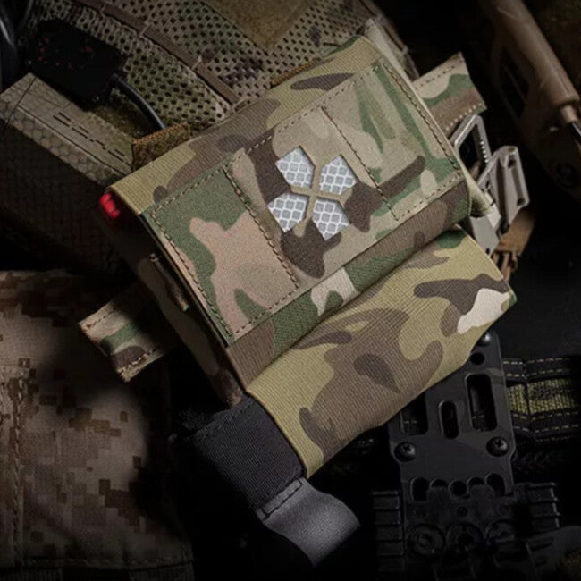 Leguon SaberMicro husă pentru micro traumă medicală, neagră camo
