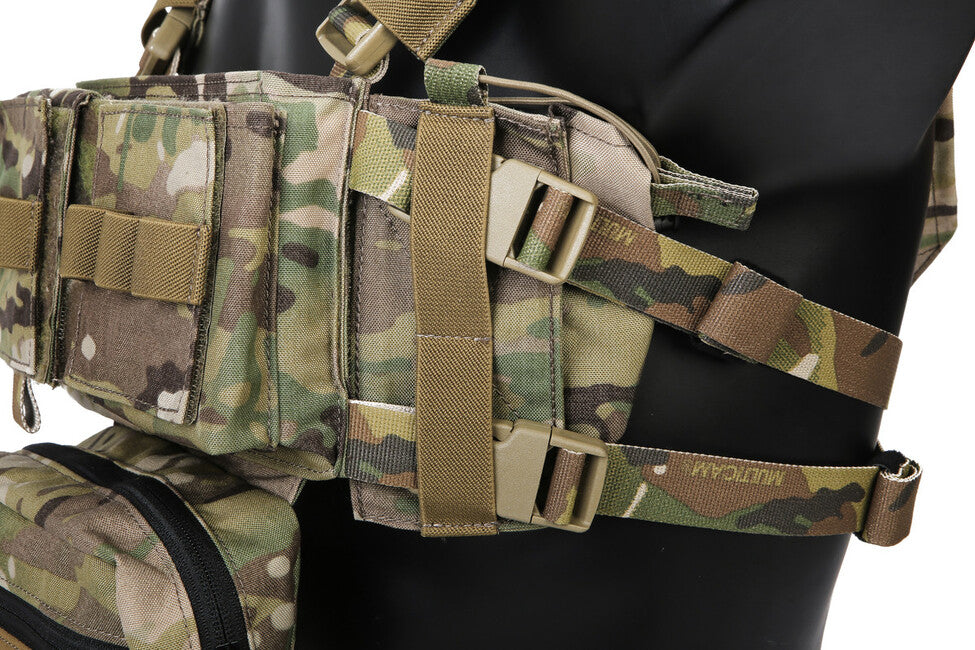Emersongear Micro Fight Chissis MK3 chest rig 500D, woodland