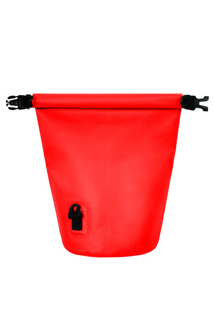 BasicNature 500D rucsac impermeabil 35 L, roșu
