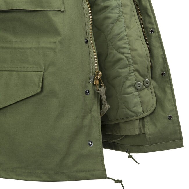 Helikon-Tex M65 geacă NyCo Sateen, verde oliv