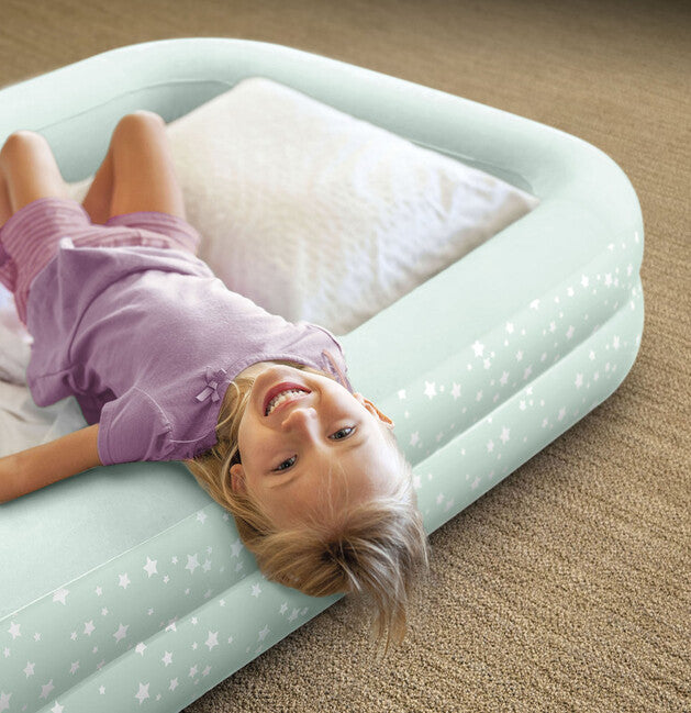 Intex Kidz Travel Bed Set pat gonflabil pentru copii cu pompă