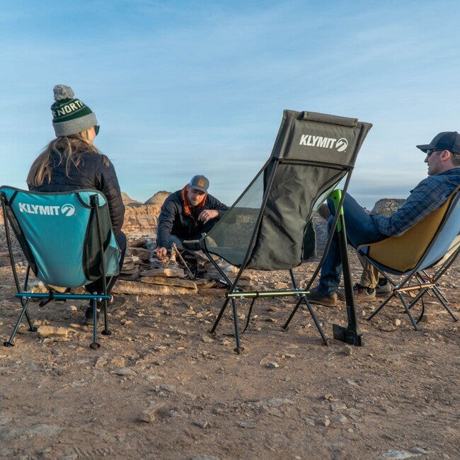 Klymit Ridgeline scaun de camping, gri