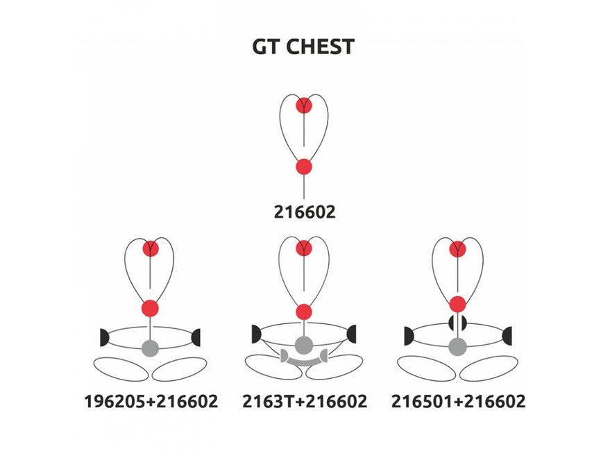CAMP GT Chest ham de piept pentru escaladă