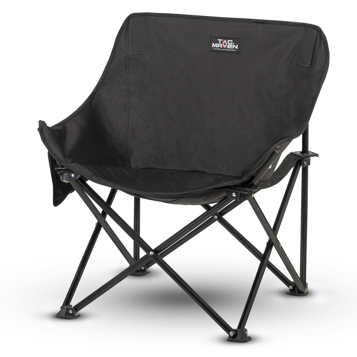 Pentagon scaun de camping, negru
