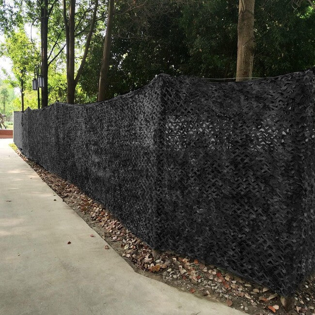 WARAGOD Kameleon plasă de camuflaj 3x6m, neagră