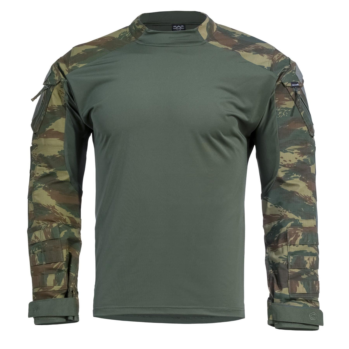 Pentagon Wolf Combat tricou, camo green