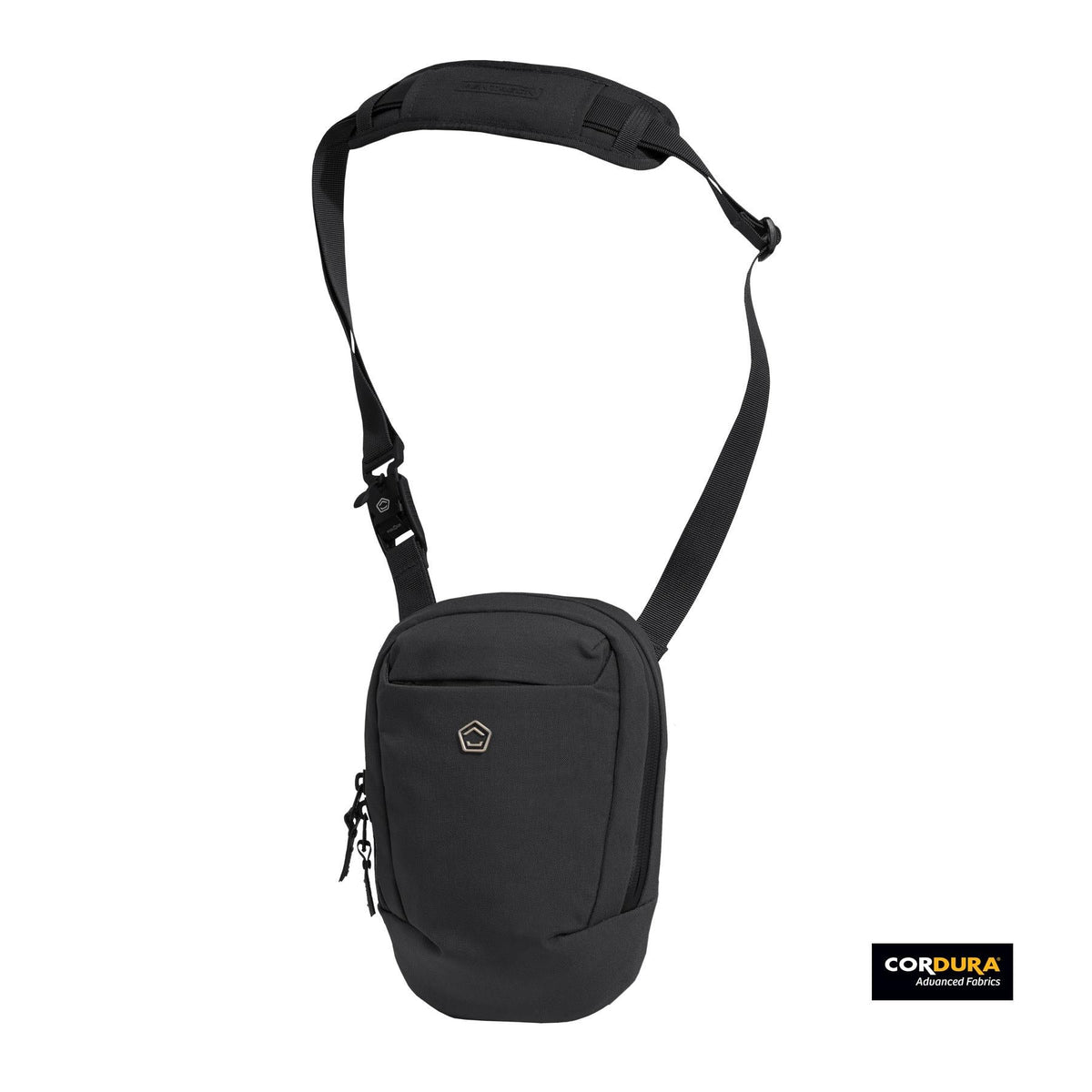 Pentagon Consul Vertical Sling husă Pouch, neagră