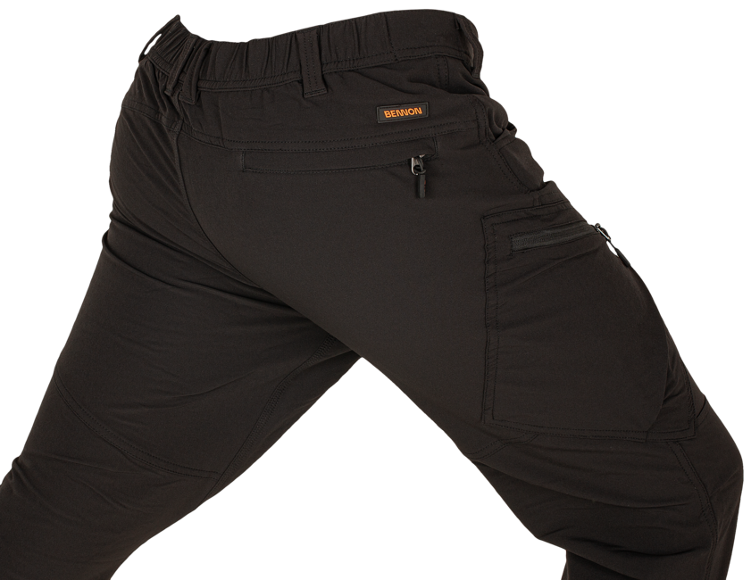 BENNON FOBOS pantaloni de lucru outdoor, negri