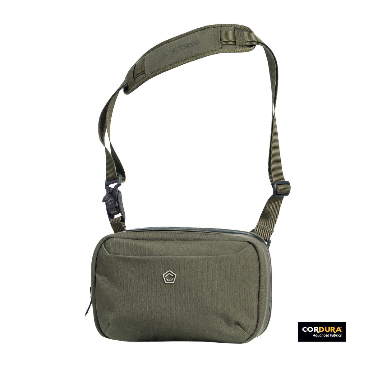Pentagon Consul Sling Pouch buzunar, gri închis