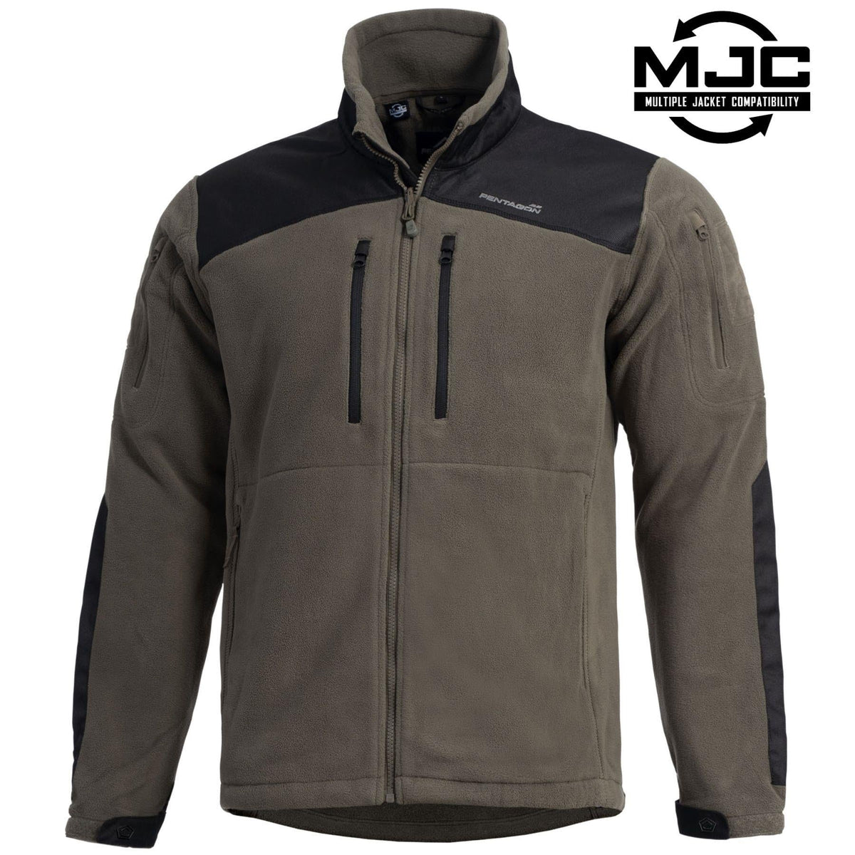 Pentagon Nestor Tactical geacă fleece, gri închis