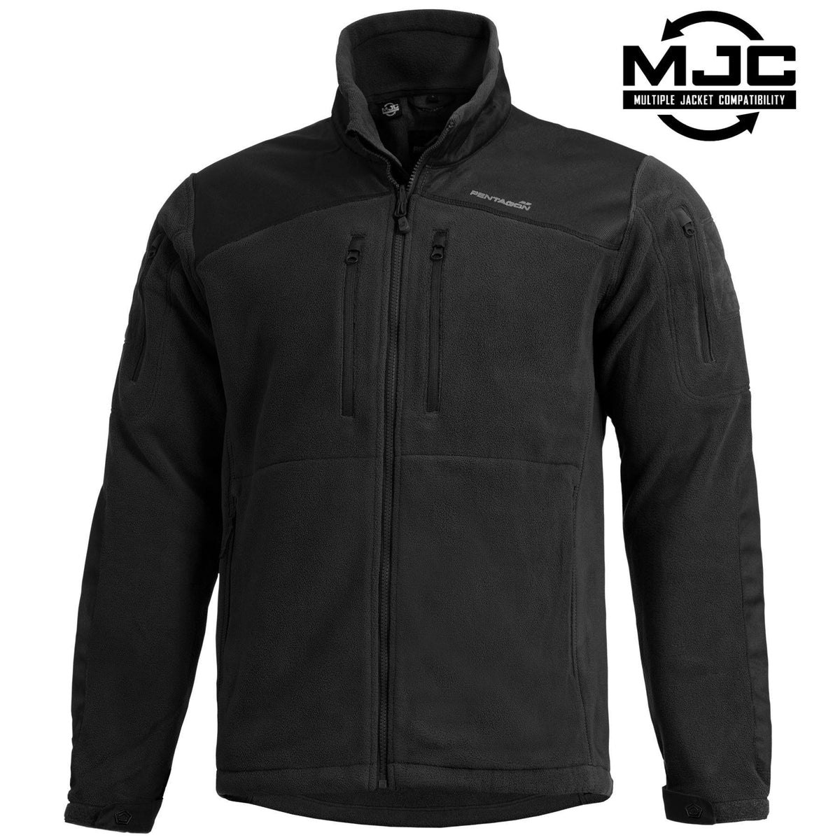 Pentagon Nestor Tactical geacă fleece, neagră