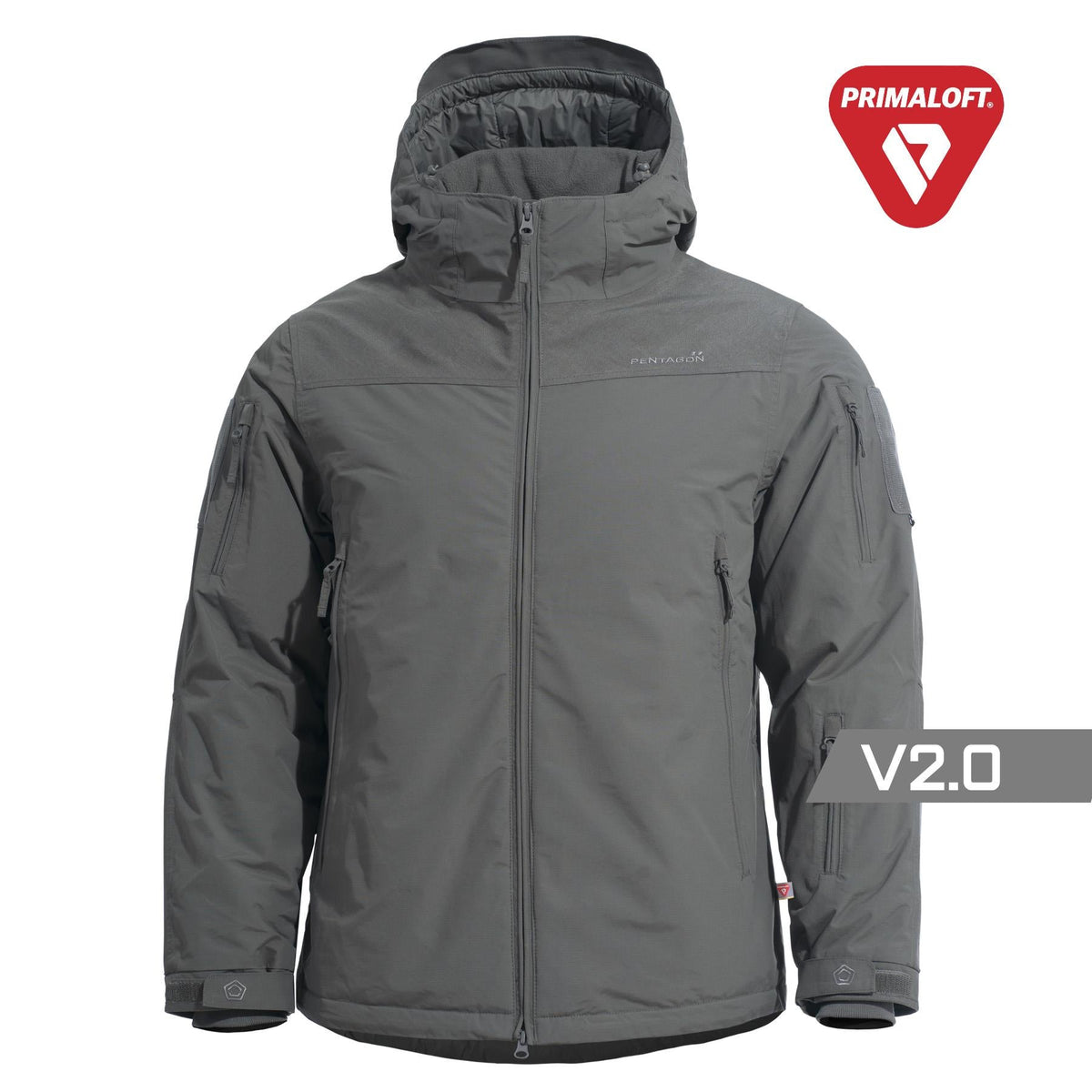 Pentagon LCP V2.0 Primaloft geacă de iarnă pentru bărbați, Cinder Grey