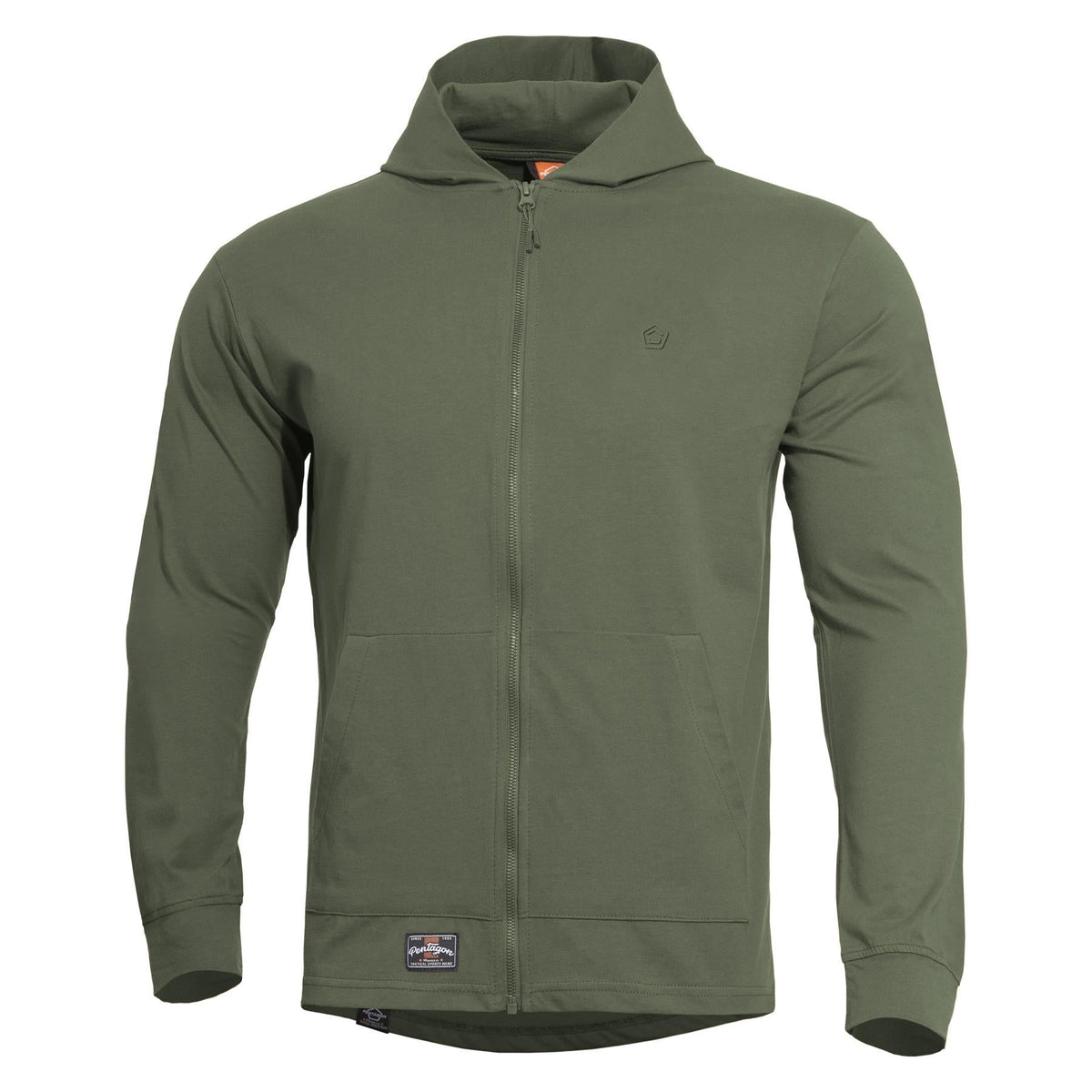 Pentagon Agis Ring Spun hanorac cu glugă pentru bărbați, camo green