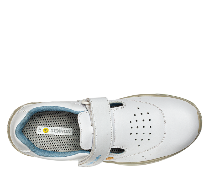 BENNON WHITE O1 ESD sandale de lucru
