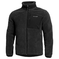 Pentagon Summit Sherpa geacă fleece pentru bărbați, neagră