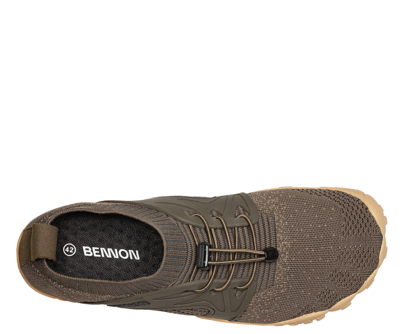 BENNON BOSKY pantofi barefoot, kaki