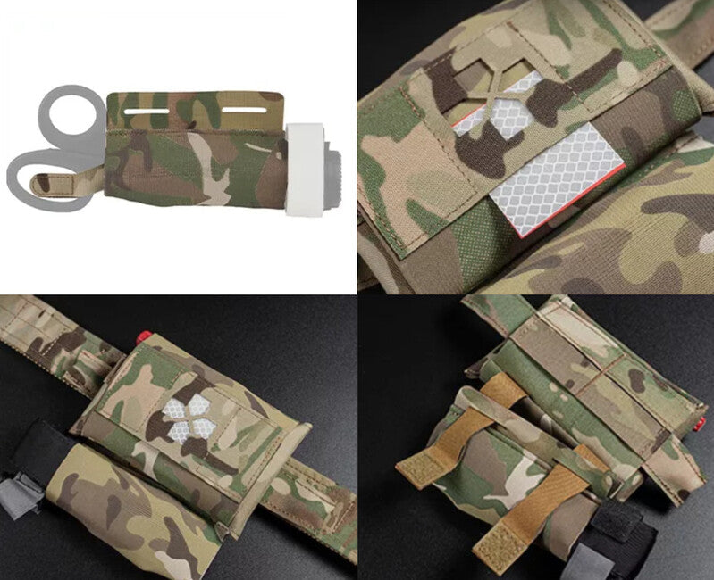 Leguon SaberMicro husă pentru micro traumă medicală, neagră camo