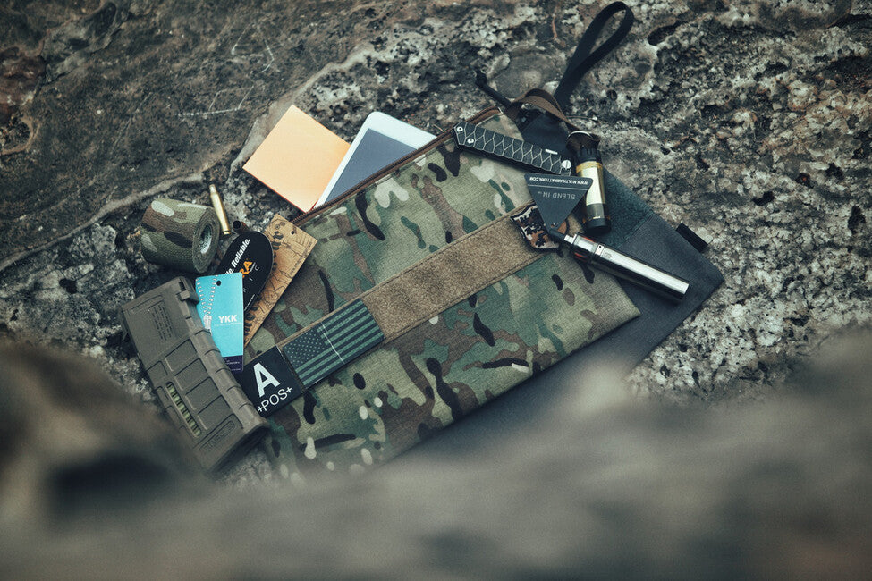 Emersongear husă pentru documente, multicam arid