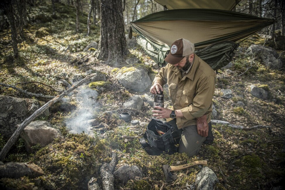 Helikon-Tex Bushcraft Haversack Bag geantă peste umăr Cordura®, neagră