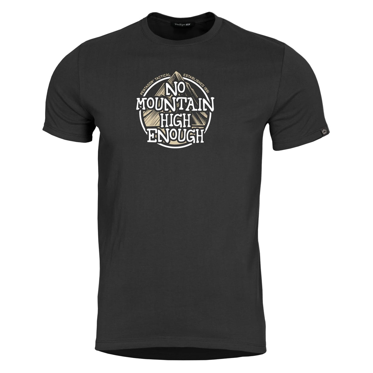 Pentagon Ageron No Mountain High Enough tricou, negru