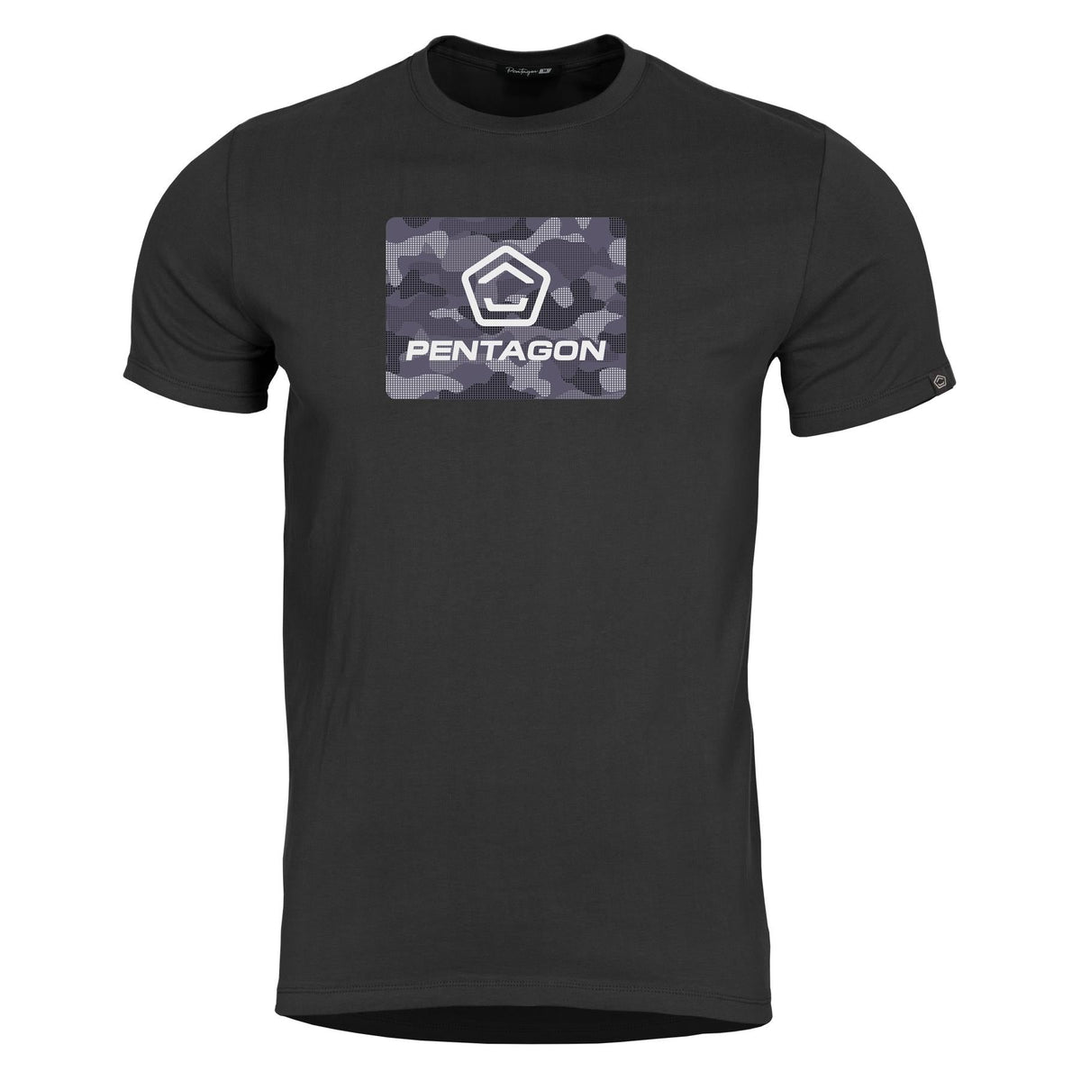 Pentagon Spot Camo tricou, negru