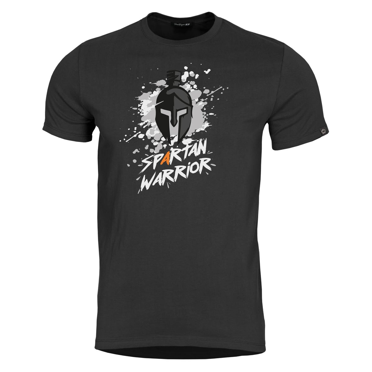 Pentagon Spartan Warrior tricou, negru