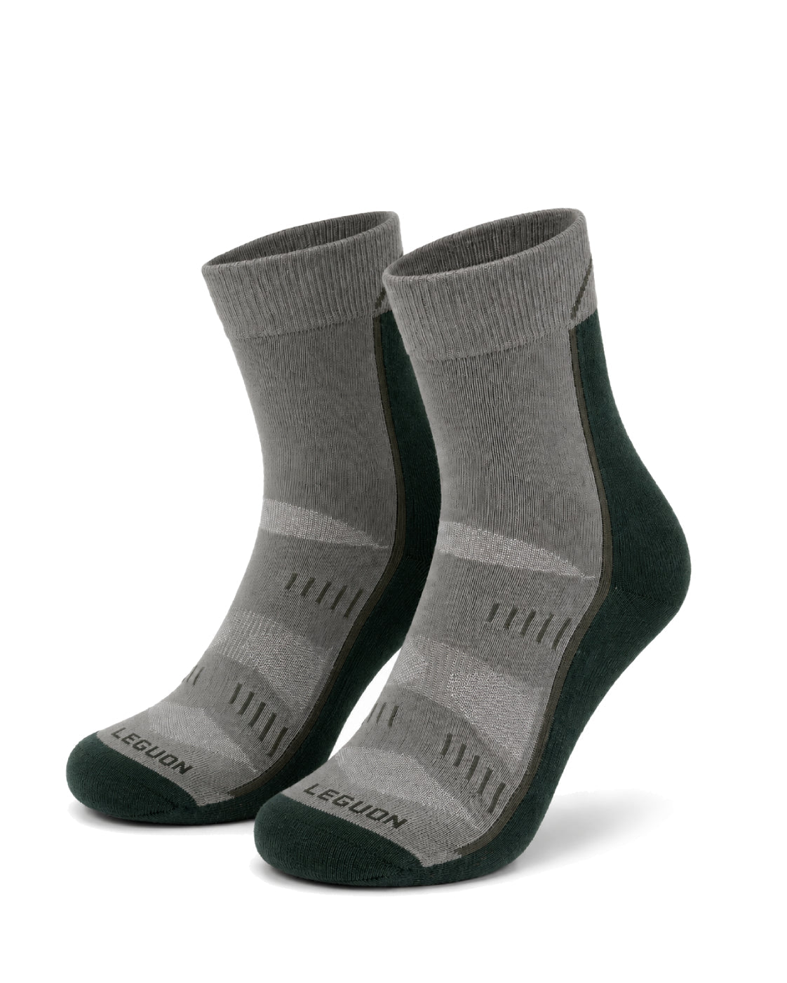 Leguon Fortrek Coolmax șosete de trekking, verzi