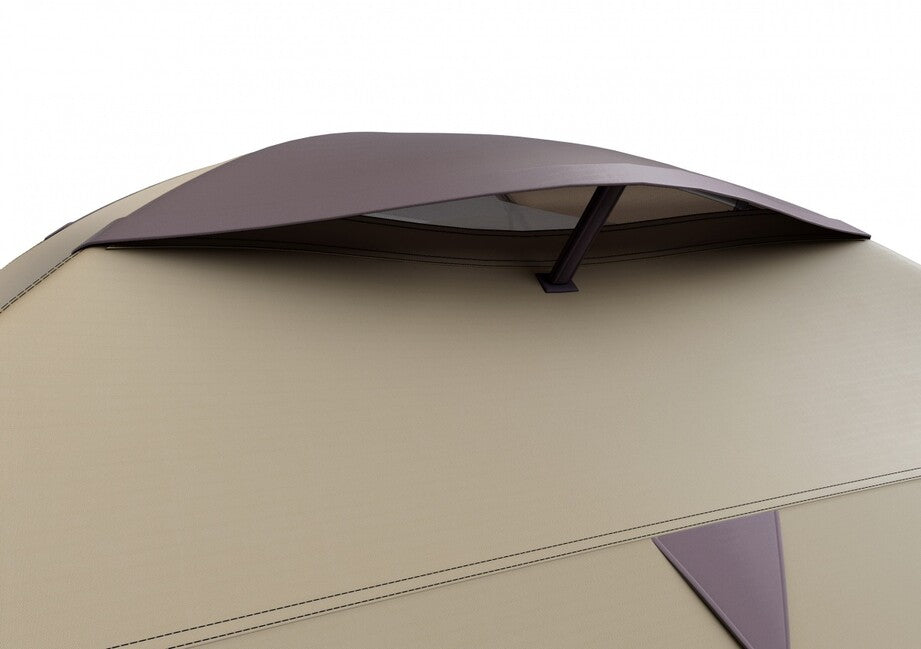 Husky Bird 3 Plus cort expediționar pentru 3 persoane, light brown