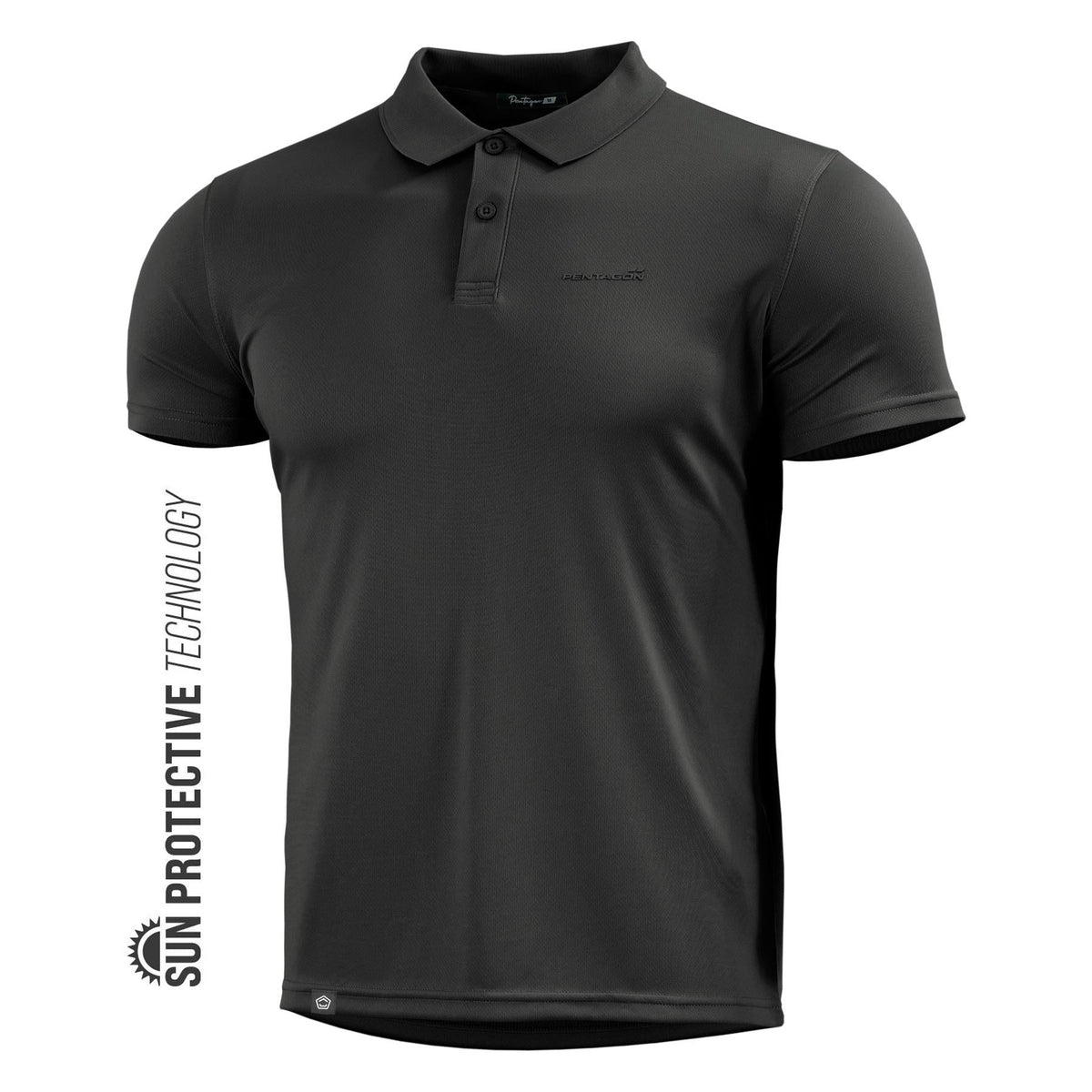 Pentagon Anassa tricou polo, negru