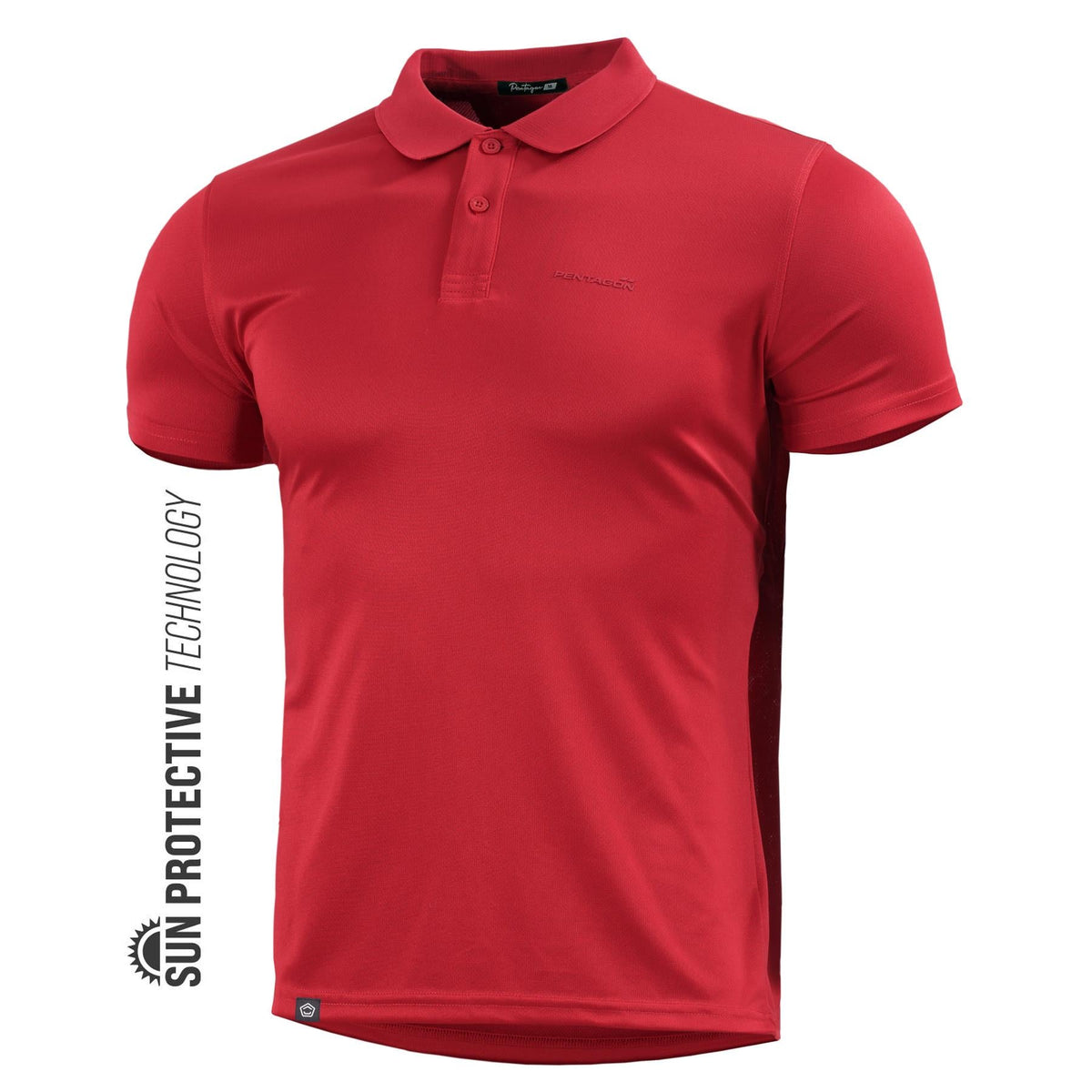 Pentagon Anassa tricou polo, roșu