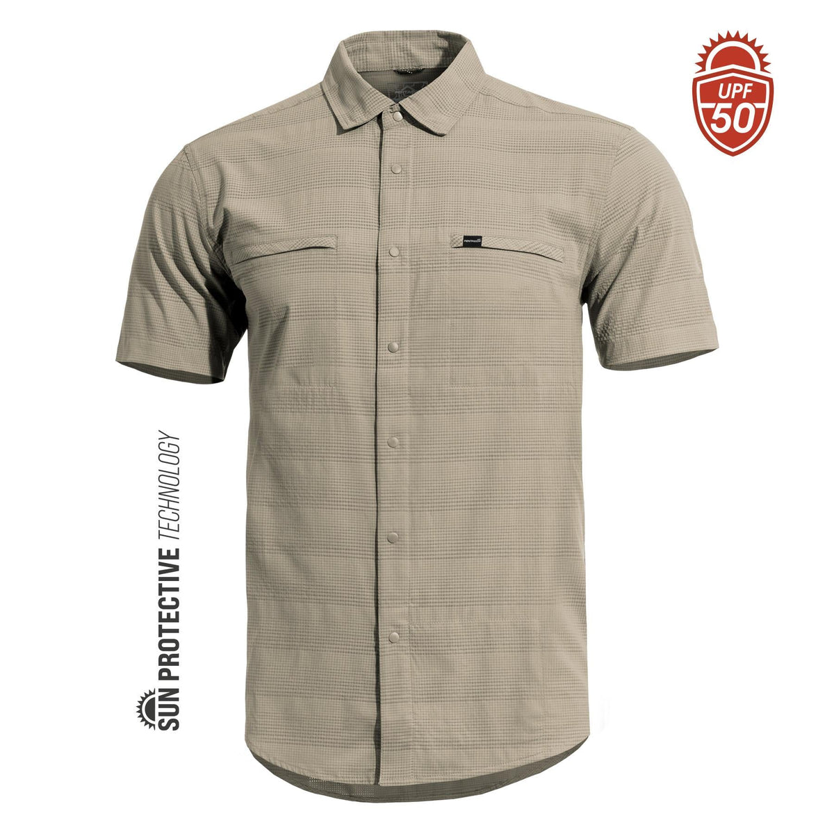 Pentagon Ripple Sunproof cămașă, khaki