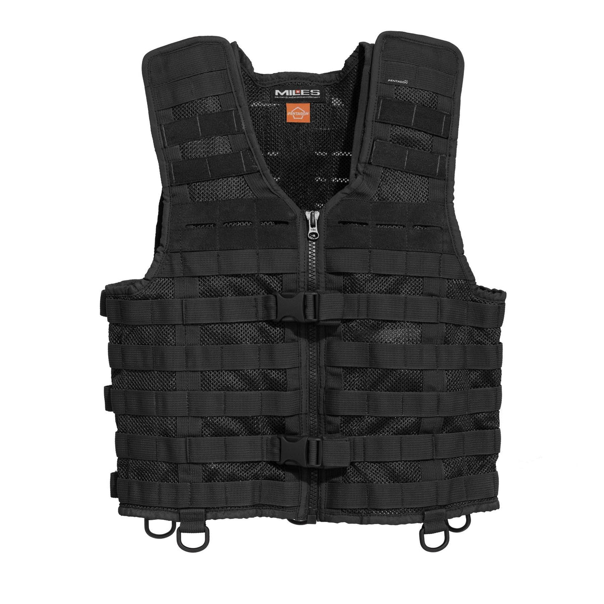 Pentagon Thorax vestă tactică Molle, neagră