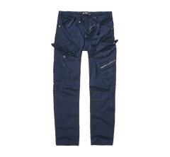 Brandit Adven Slim Fit pantaloni, bleumarin