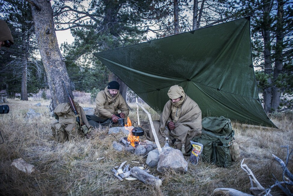 Helikon-Tex Supertarp prelată 3 x 3 m, oliv