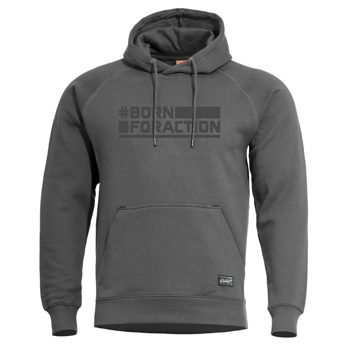 Pentagon Born For Action hanorac cu glugă, cinder grey