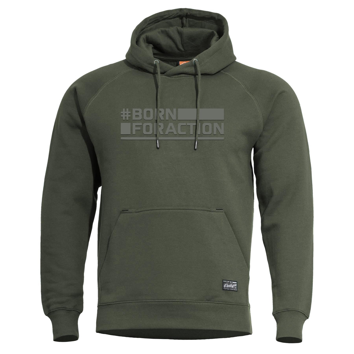 Pentagon Born For Action hanorac cu glugă, camo green