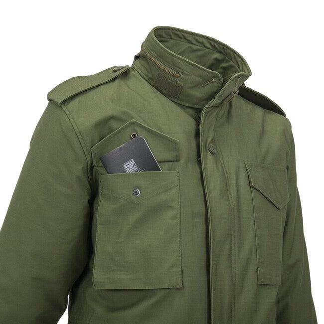 Helikon-Tex M65 geacă NyCo Sateen, verde oliv