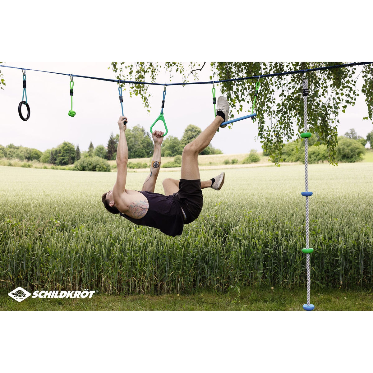 Slackers Ninja set slackline 11 m