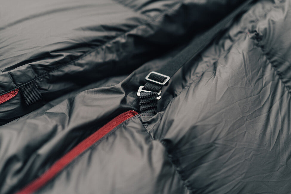 Patizon Multi Quilt 250 sac de dormit L, negru/roșu