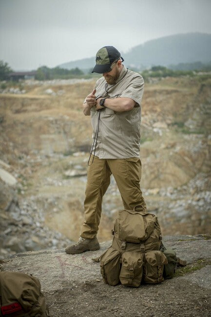 Helikon-Tex DEFENDER Mk2 cămașă cu mânecă scurtă PolyCotton Ripstop, neagră