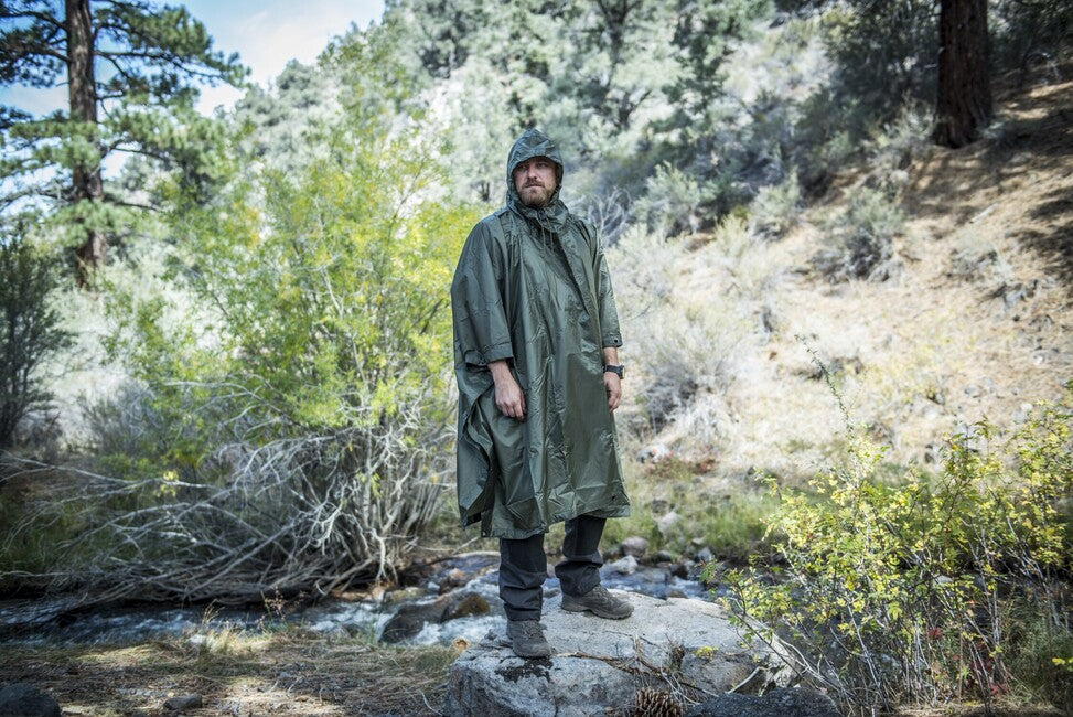 Helikon-Tex U.S. Rip-Stop pelerină, negre