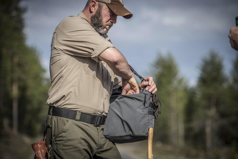 Helikon-Tex Bushcraft Haversack Bag geantă peste umăr Cordura®, Coyote