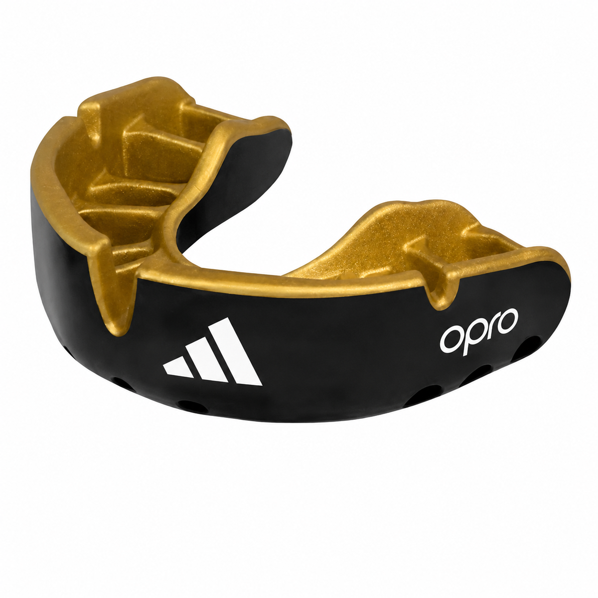Adidas Opro Gold protecție dentară, neagră-auriu