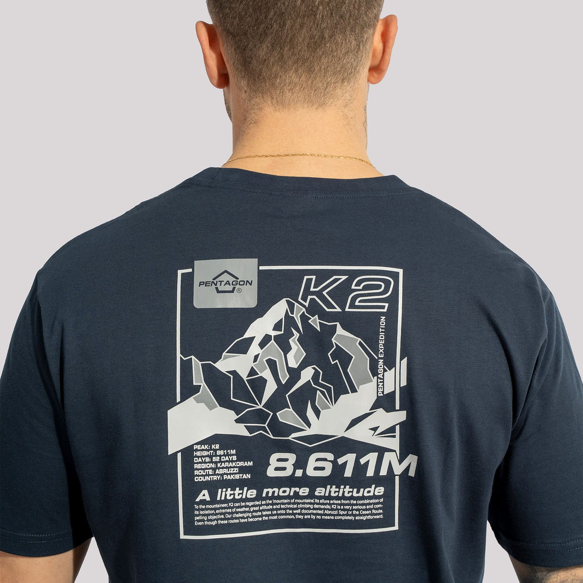 Pentagon K2 Mountain tricou, negru