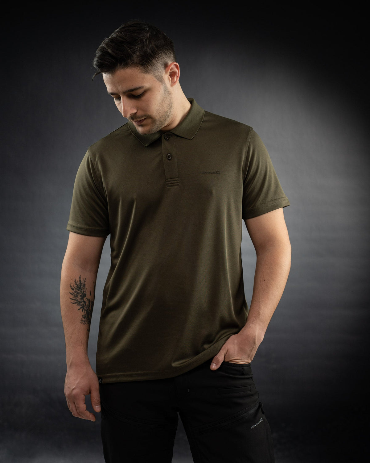 Pentagon Anassa tricou polo, roșu